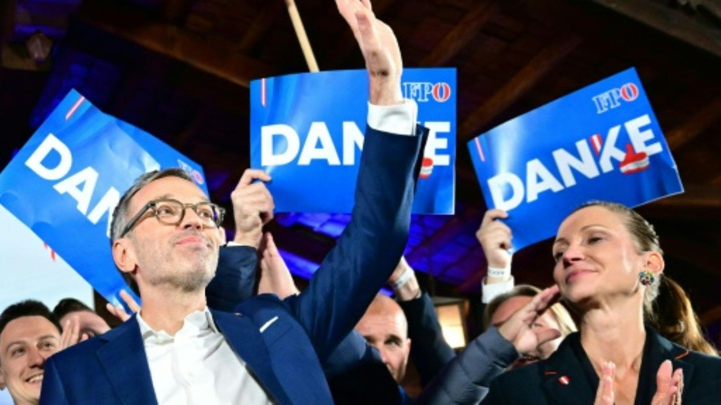 FPÖ-Chef Kickl (l.)