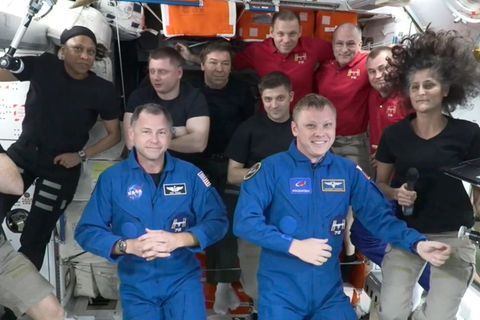 Space X bringt Astronauten zur ISS