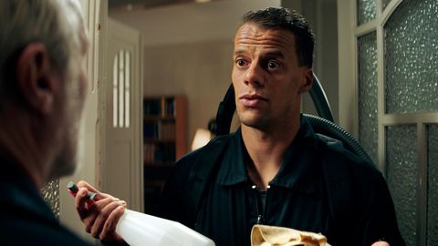 "Tatort" aus Frankfurt: Eintracht-Frankfurt-Profi Timothy Chandler hatte einen Gastauftritt als Putzmann