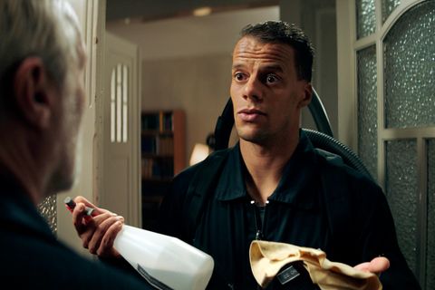 "Tatort" aus Frankfurt: Eintracht-Frankfurt-Profi Timothy Chandler hatte einen Gastauftritt als Putzmann