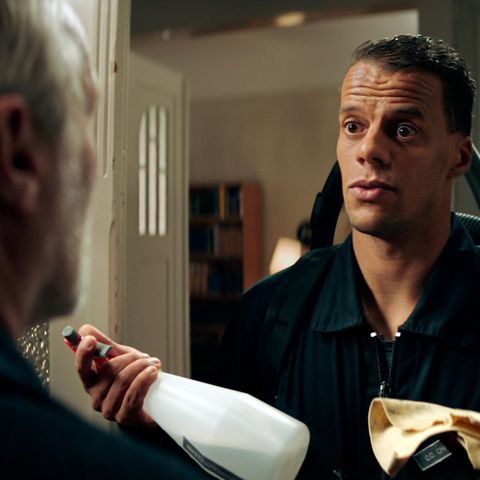 "Tatort" aus Frankfurt: Eintracht-Frankfurt-Profi Timothy Chandler hatte einen Gastauftritt als Putzmann