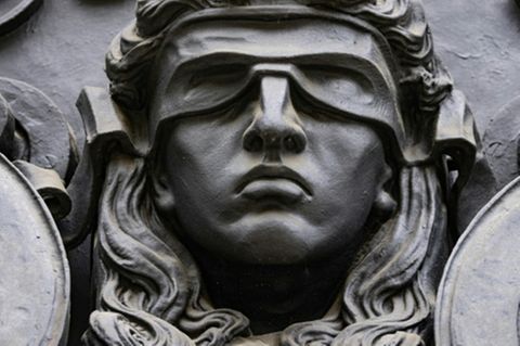 Justitia-Plastik