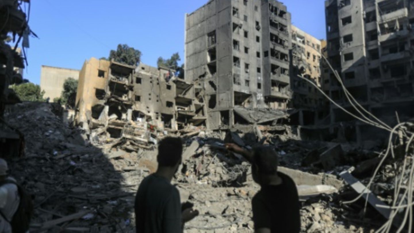 Zerstörung im Libanon