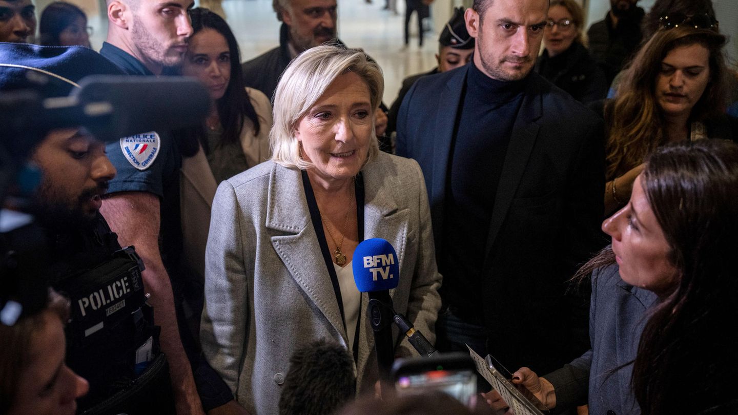 Marine Le Pen on trial – and facing an uncertain future