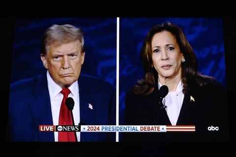 US-Wahl: Konkurrenten Trump und Harris