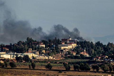 Die nordisraelische Siedlung Metula nach einem Angriff aus dem Libanon im Juli
