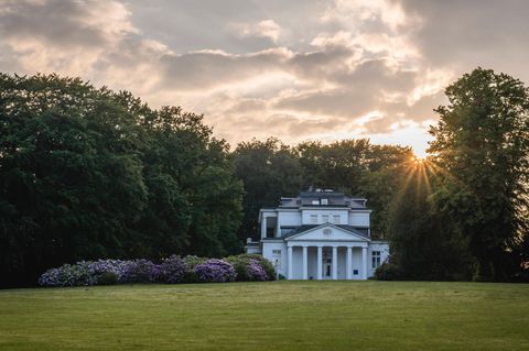 Das Gloßerhaus im Hamburger Stadtteil Blankenese ähnelt der Villa in Winterhude
