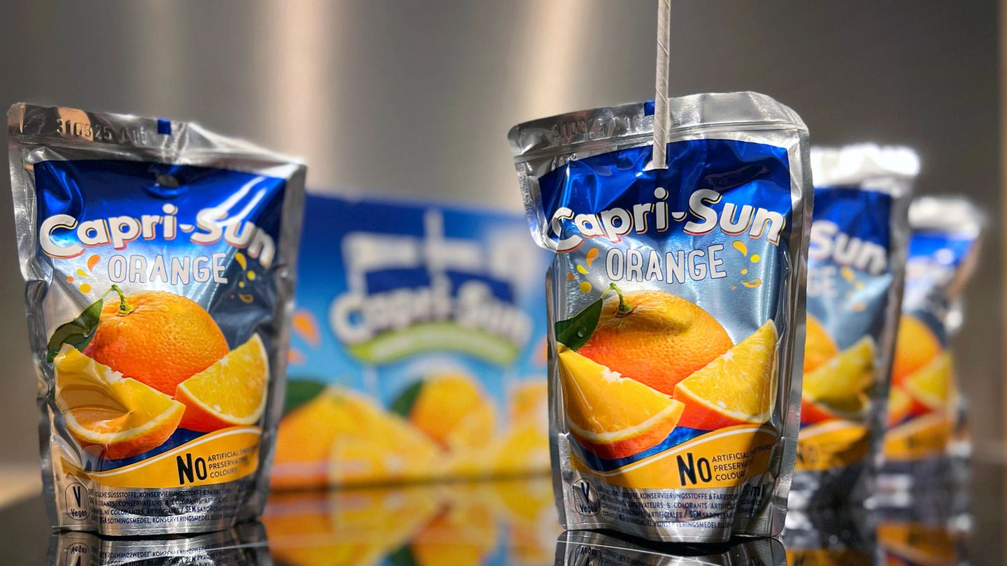 Capri-Sun Capri-Sun: Aluverpackung mit Papierstrohalm