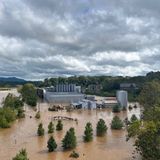 Hurrikane Helene hat große Schäden angerichtet
