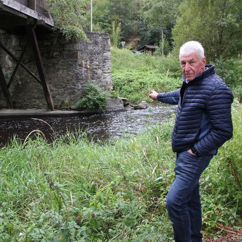 DDR Flucht: An dieser Stelle eines Flusses gelang sie Dieter Gäbelein