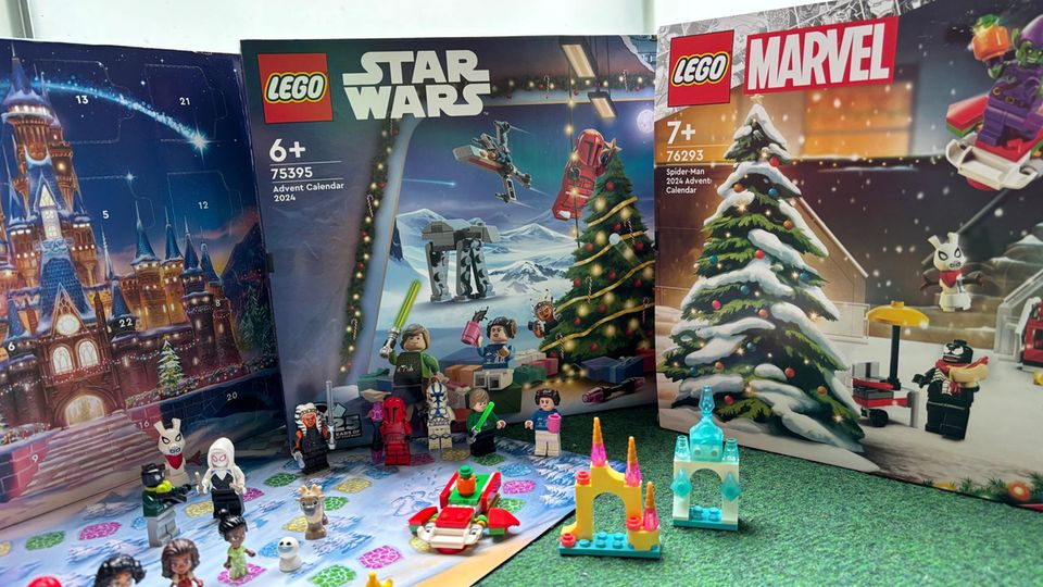 Disney, Star Wars, Spider-Man: Die Lego Adventskalender 2024