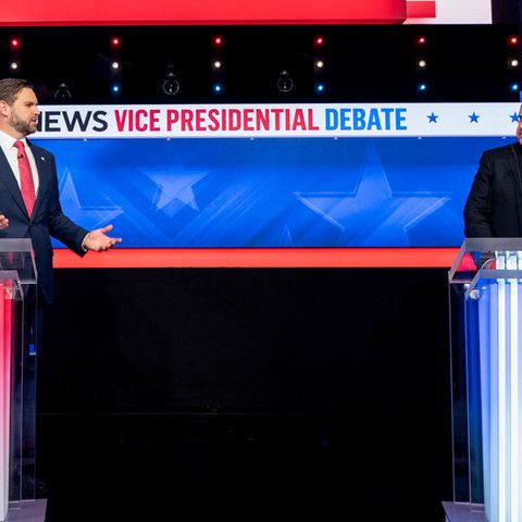 Mehr als 90 Minuten debattierten J.D. Vance, Senator für Ohio und Tim Walz, Gouverneur von Minnesota miteinander.