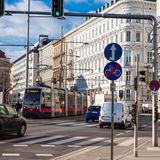 Straßenkreuzung in Wien, Schwarzenbergplatz