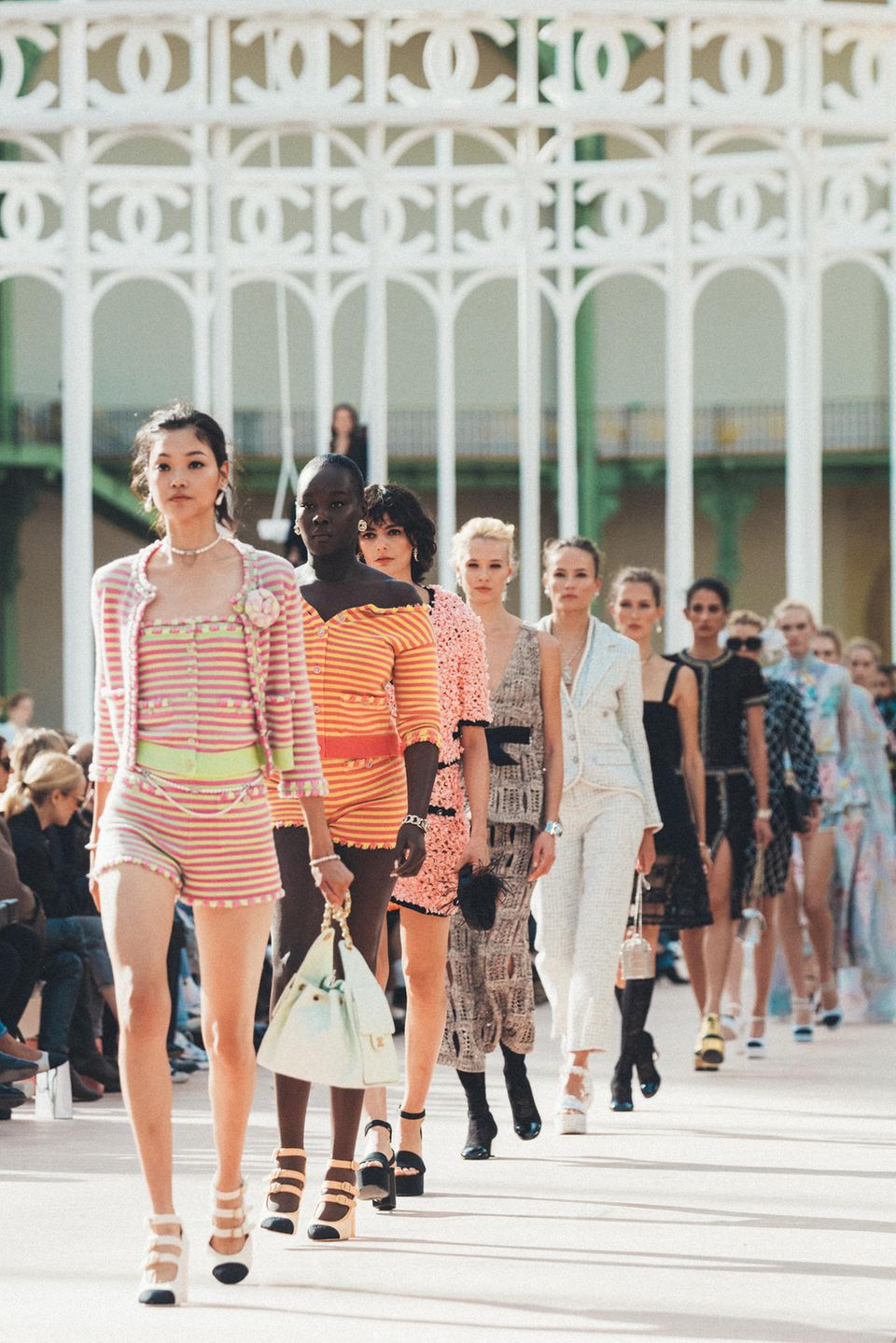 Show finale at Chanel Show finale at Chanel