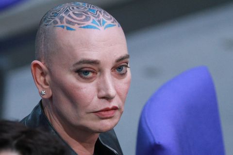 Politikerin Tessa Ganserer im Bundestag