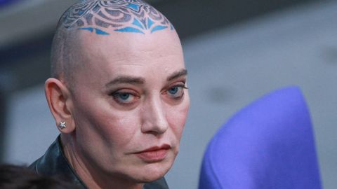 Politikerin Tessa Ganserer im Bundestag