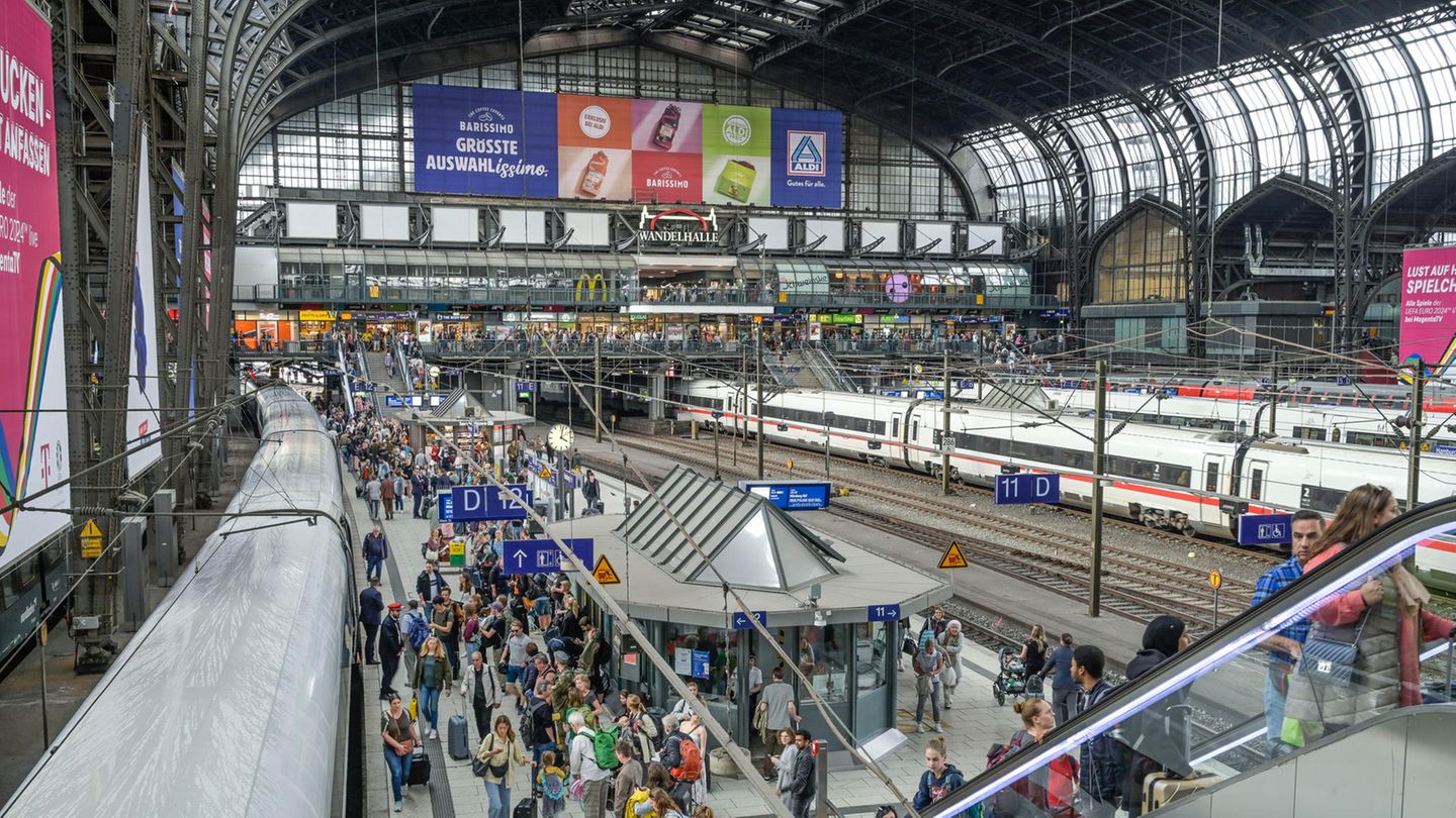Marburg-Virus-Verdacht am Hamburger Hauptbahnhof (Archivbild)
