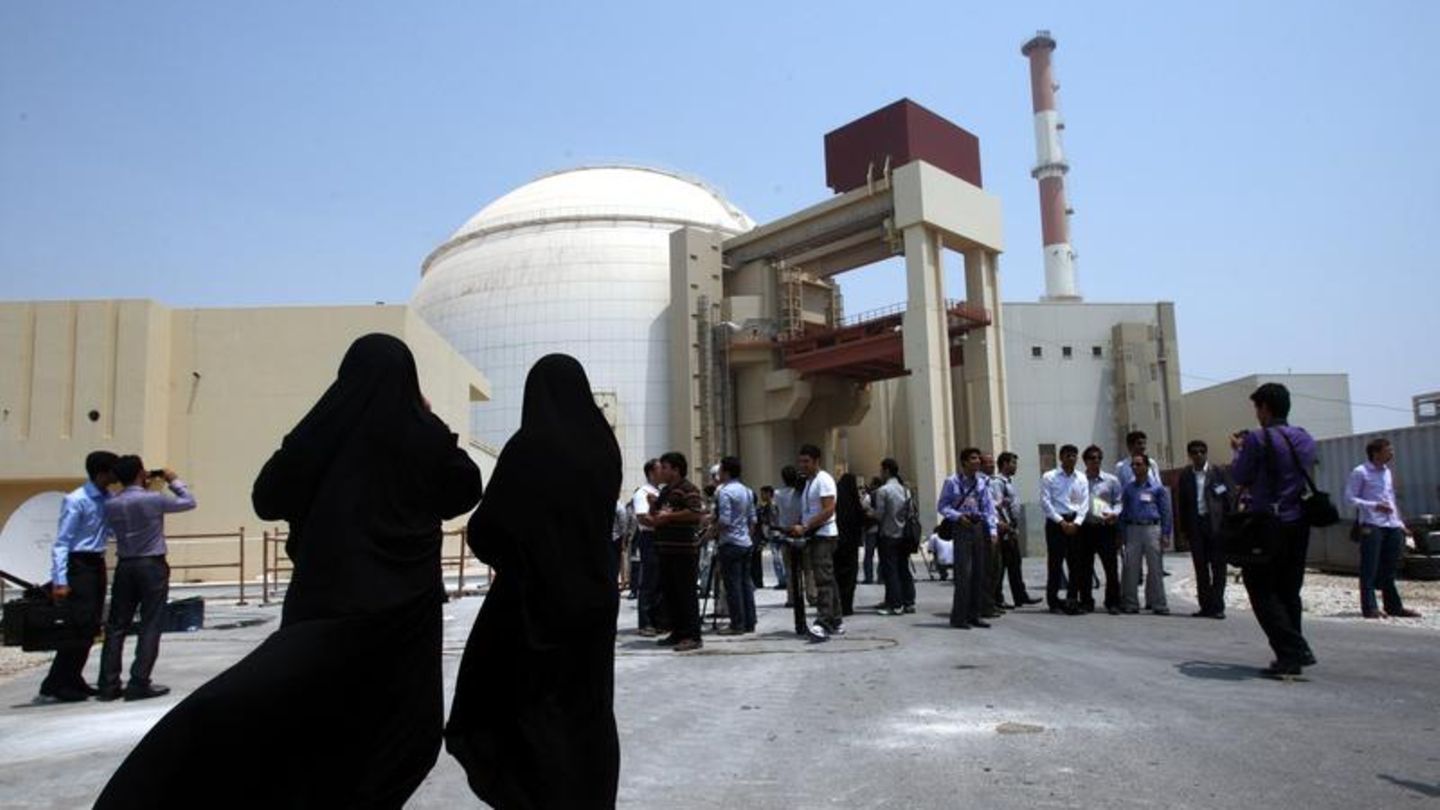 Ein Atomkraftwerk im Iran