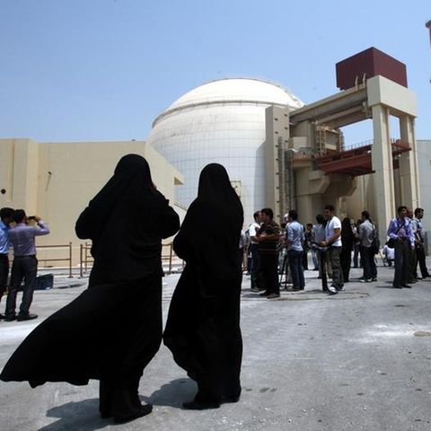 Ein Atomkraftwerk im Iran