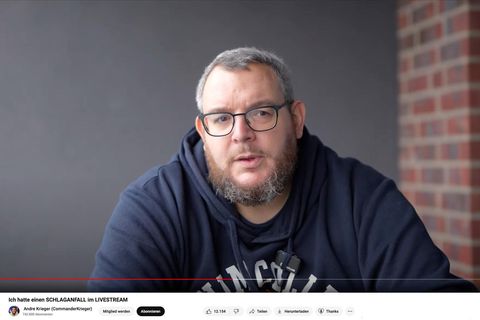 Twitch-Streamer André Krieger alias CommanderKrieger