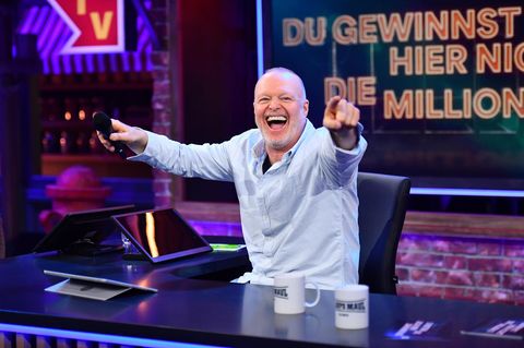 Stefan Raab in seiner Show "Du gewinnst hier nicht die Million"