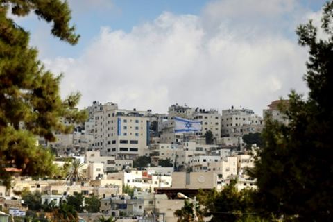 Israelische Siedlung Beit Romano in Hebron