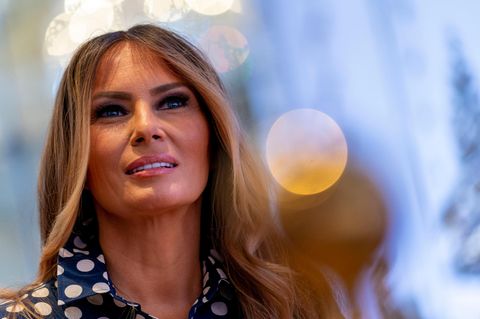 Melania Trump hält sich größtenteils aus dem Wahlkampf ihres Ehemanns Donald heraus