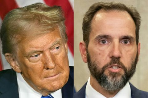Donald Trump (links) und Jack Smith