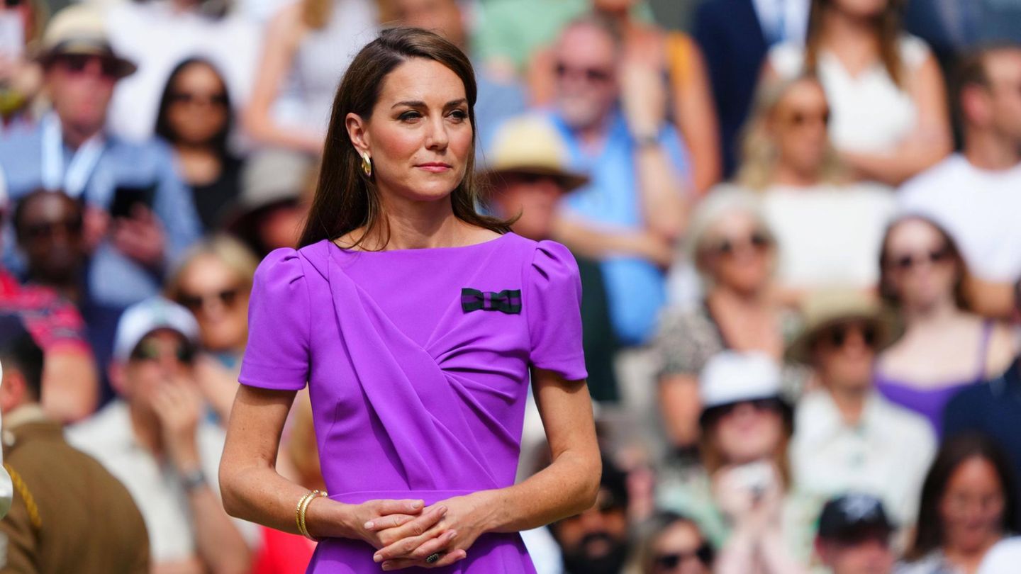 Prinzessin Kate im Juli beim Herren-Finale in Wimbledon