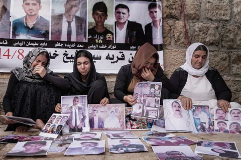 Der IS überfiel 2014 die Region Sindschar, ein Opfer wurde jetzt aus Gaza gerettet