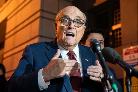 Rudy Giuliani, ehemaliger Bürgermeister von New York, und langjähriger Verbündeter von Donald Trump