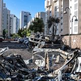 Tel Aviv nach dem Angriff der Hamas am frühen Samstag Morgen