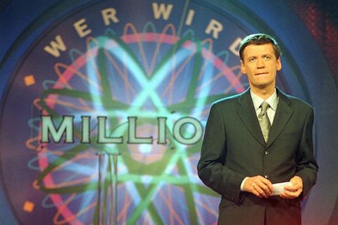 Günther Jauch bei " Wer wird Millionär"