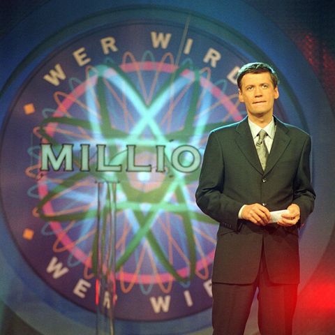 Günther Jauch bei " Wer wird Millionär"