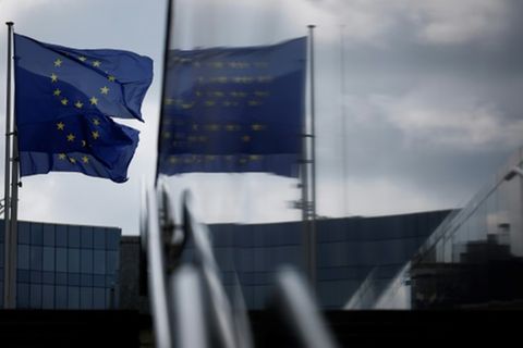 EU-Flagge in Brüssel
