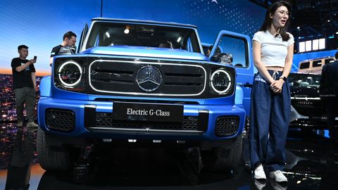 Zölle für E-Autos. Hier eine G-Klasse