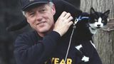 Bill Clinton und "First Cat" Socks