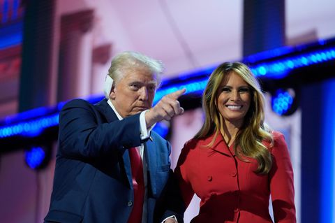 Donald Trump und Melania Trump