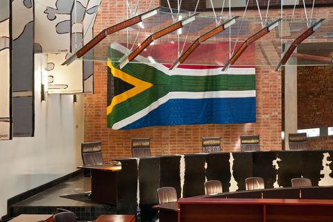Das Verfassungsgericht von Südafrika in Johannesburg