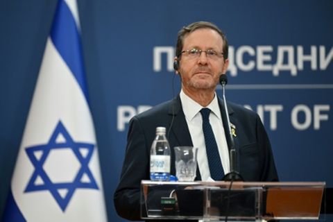 Der israelische Präsident Isaac Herzog