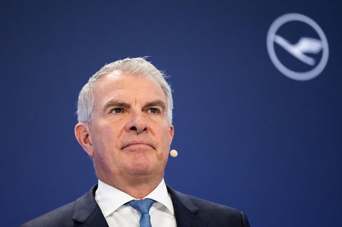 Lufthansa-Chef Carsten Spohr äußerte sich zum Flughafen München