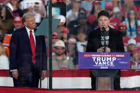 Donald Trump und Elon Musk