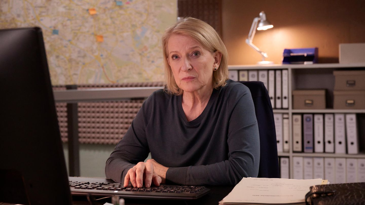 Dagmar Manzel em seu último "Cena do crime" Dagmar Manzel em seu último "Cena do crime"
