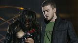 2004 dann kam der Karriere-Knick, nachdem es in der Halbzeitshow des Super Bowls zum "Nipplegate" kam. Janet Jackson musste sich öffentlich entschuldigen, während Justin Timberlake zwei Grammys gewann. 