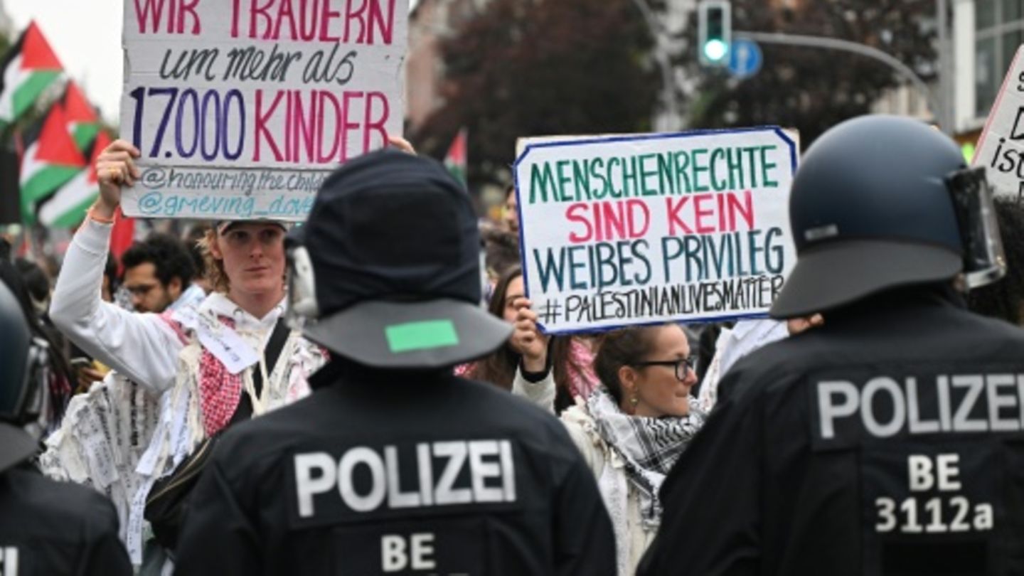 Demonstration im Berliner Stadtteil Kreuzberg