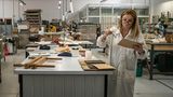 Restauratorin in der Werkstatt von Pietro Livi