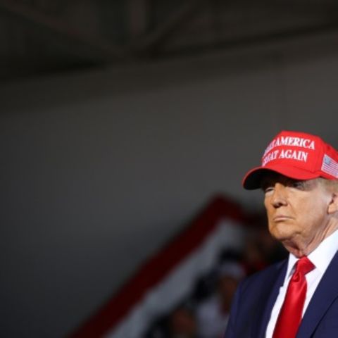 Trump bei einem Wahlkampfauftritt im Bundesstaat Wisconsin