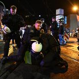 In einigen Teilen Deutschlands eskalierten die Demonstrationen