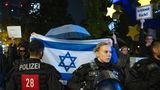 Pro-israelische Gegendemonstrationen fielen kaum auf