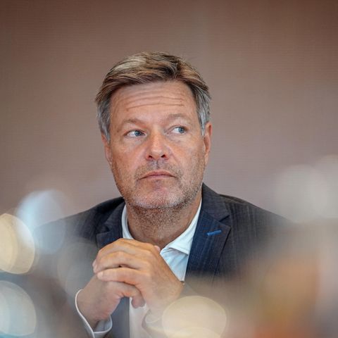Bundeswirtschaftsminister Robert Habeck (Grüne)